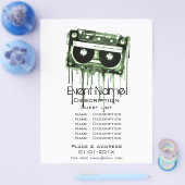 ミュージカルイベントプロモーション チラシ (シングル)