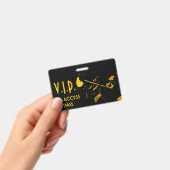ミュージカルイベントVIPオールアクセスパス バッジ (Handheld)