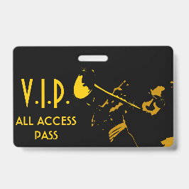 ミュージカルイベントVIPオールアクセスパス バッジ