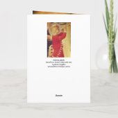 ミュージカルエンジェルインレッドと金ゴールド シーズンカード (裏面)