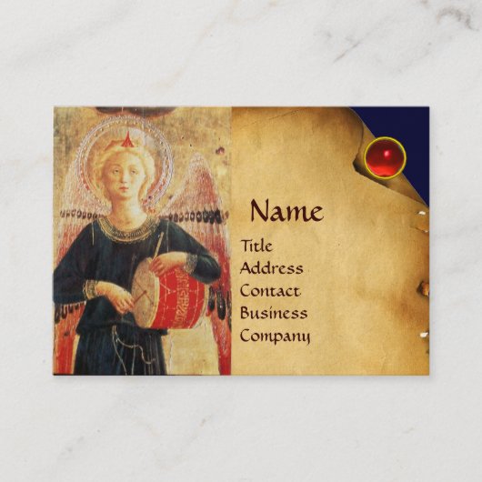 ミュージカルエンジェル遊ズドラム 名刺 (正面)