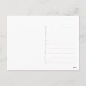 ミュージカルエンジェル金ゴールドハートCC0787バレンタイン シーズンポストカード (裏面)