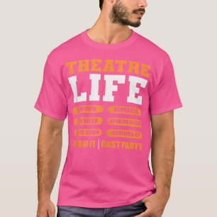 ミュージカルオペラおもしろいシアターギークユーモア劇場Lif Tシャツ