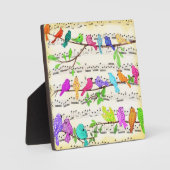 ミュージカルカラフル鳥春プラーク フォトプラーク (正面)