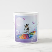 ミュージカルキーボード妖精の国 ジャンボコーヒーマグカップ (正面)