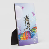 ミュージカルキーボード妖精の国 フォトプラーク (側面)