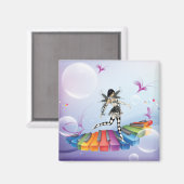 ミュージカルキーボード妖精の国 マグネット (正面/裏面)