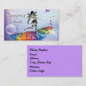 ミュージカルキーボード妖精の国 名刺 (正面/裏面)