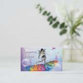 ミュージカルキーボード妖精の国 名刺 (スタンド正面)