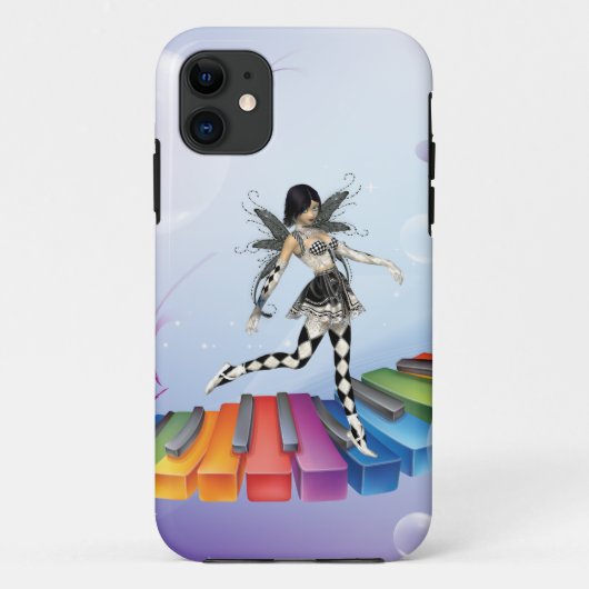 ミュージカルキーボード妖精の国 Case-Mate iPhoneケース (裏面)