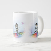 ミュージカルキーボード妖精の国Vignette ジャンボコーヒーマグカップ (正面右)