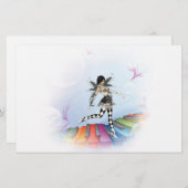 ミュージカルキーボード妖精の国Vignette 便箋 (正面/裏面)