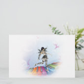 ミュージカルキーボード妖精の国Vignette 便箋 (スタンド正面)