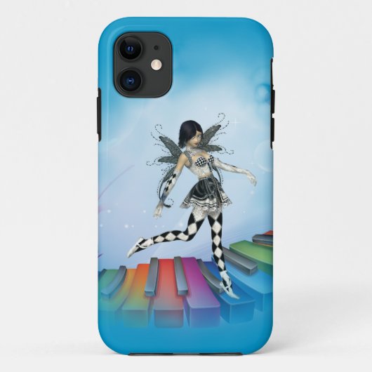 ミュージカルキーボード妖精の国Vignette Case-Mate iPhoneケース (裏面)