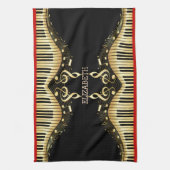 ミュージカルキーボード キッチンタオル (縦)