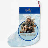 ミュージカルギターガールクリスマスストッキング スモールクリスマスストッキング (裏面)