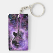 ミュージカルギターキーチェーン キーホルダー (裏面)