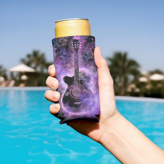 ミュージカルギタークーラーボックス スリム缶クーラー (インサイチュ プール)