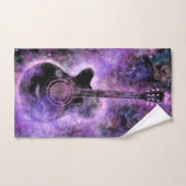 ミュージカルギターバスタオル バスタオルセット (ハンドタオル)