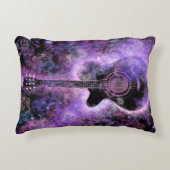 ミュージカルギター枕 アクセントクッション (正面)