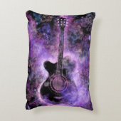 ミュージカルギター枕 アクセントクッション (裏面(縦))