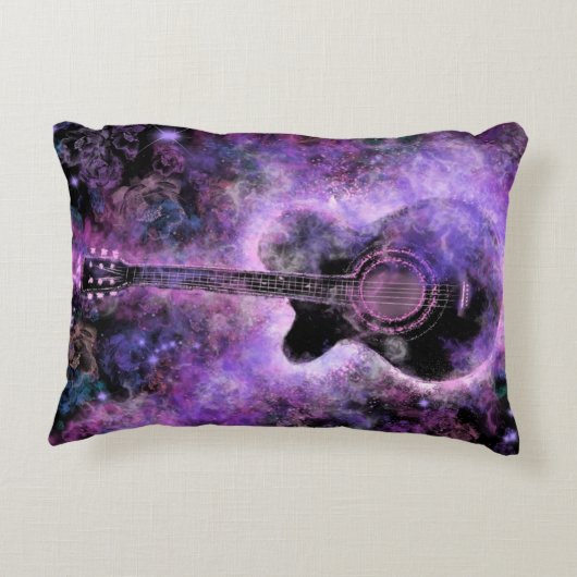 ミュージカルギター枕 アクセントクッション (裏面)