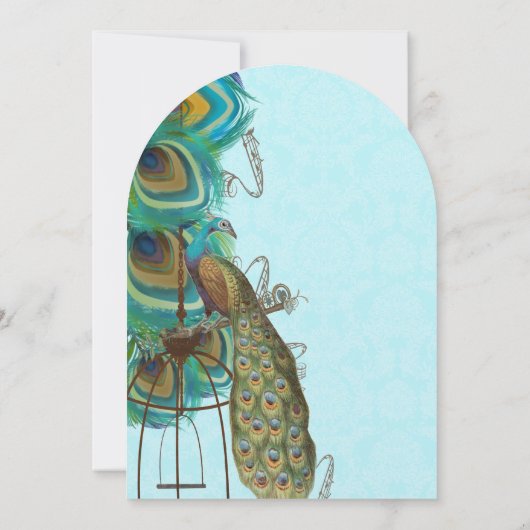 ミュージカルクジャックバードケージフェザー結婚ズ 招待状 (裏面)