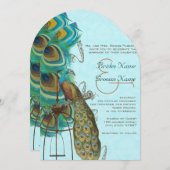 ミュージカルクジャックバードケージフェザー結婚ズ 招待状 (正面/裏面)