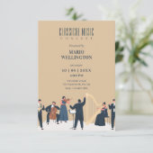 ミュージカルクラシックコンサート 招待状 (スタンド正面)