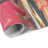 ミュージカルクリスマスエンジェルと子供付きマドンナ ラッピングペーパー (ロールコーナー)