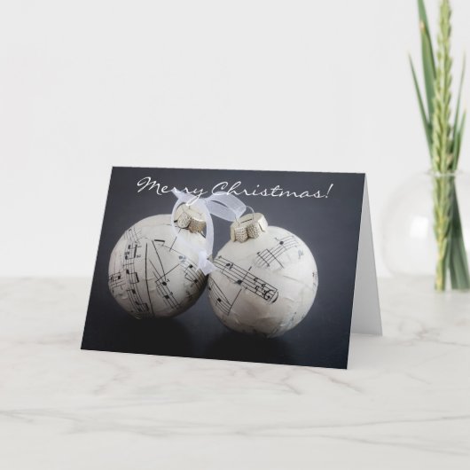 ミュージカルクリスマスカード シーズンカード (正面)