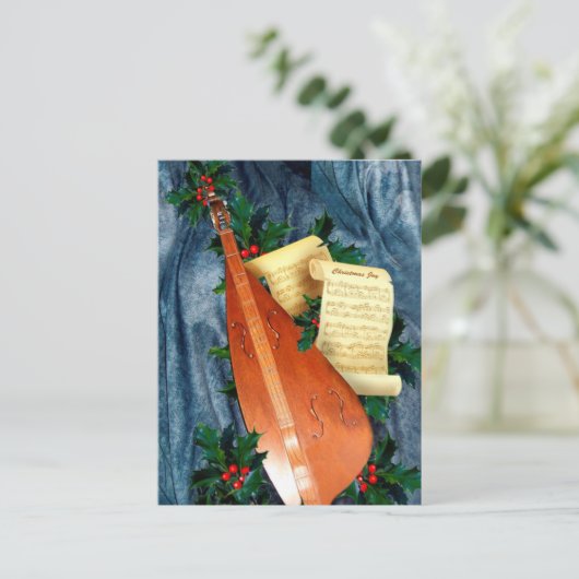 ミュージカルクリスマスグリーティングカード シーズンポストカード (スタンド正面)