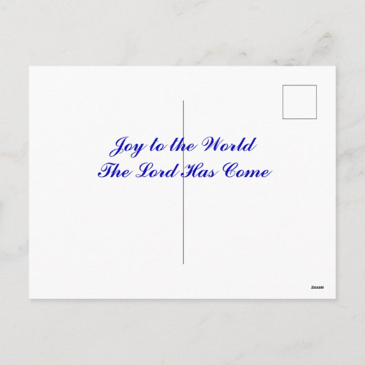 ミュージカルクリスマスグリーティングカード シーズンポストカード (裏面)