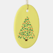 ミュージカルクリスマスツリー セラミックオーナメント (右)