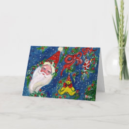 ミュージカルクリスマスナイト/おもちゃつきサンタ シーズンカード