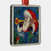 ミュージカルクリスマスナイト/サンタクロースブグラー メタルオーナメント (右)