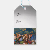 ミュージカルクリスマス天使 ギフトタグ (正面)