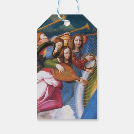 ミュージカルクリスマス天使 ギフトタグ (裏面)