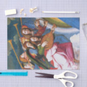 ミュージカルクリスマス天使 薄葉紙 (クラフト)