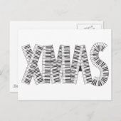 ミュージカルクリスマス シーズンポストカード (正面/裏面)