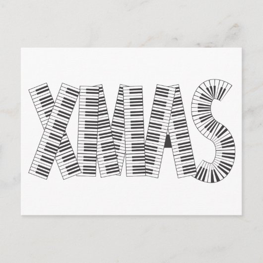 ミュージカルクリスマス シーズンポストカード (正面)