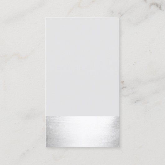 ミュージカルクレフ、 音符記号ロゴボーカリストソングライターミュージック 名刺 (裏面)