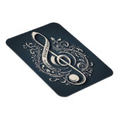 ミュージカルクレフ、 音符記号注 マグネット (右側)