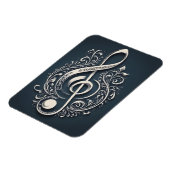 ミュージカルクレフ、 音符記号注 マグネット (左側)