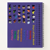 ミュージカルクロコダイル新学期カスタマイズグレード ノートブック (裏面)