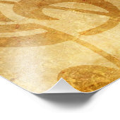 ミュージカルグランジノートPIANO BACKGROUND DAYED VINTA フォトプリント            (角)