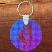 ミュージカルココペリブライト・コロフル・フルート奏者 キーホルダー (正面)