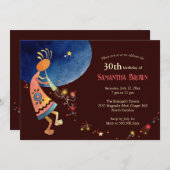 ミュージカルココペリ30th誕生日パーティー 招待状 (正面/裏面)