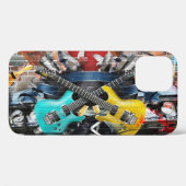 ミュージカルコラージュカラフル:リズミカル背景。 Case-Mate iPhoneケース (裏面 (横))