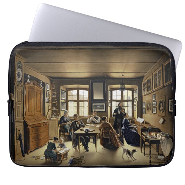 ミュージカルコンサートinバーゼル(Sebastian Gutzwiller) ラップトップスリーブ (正面)